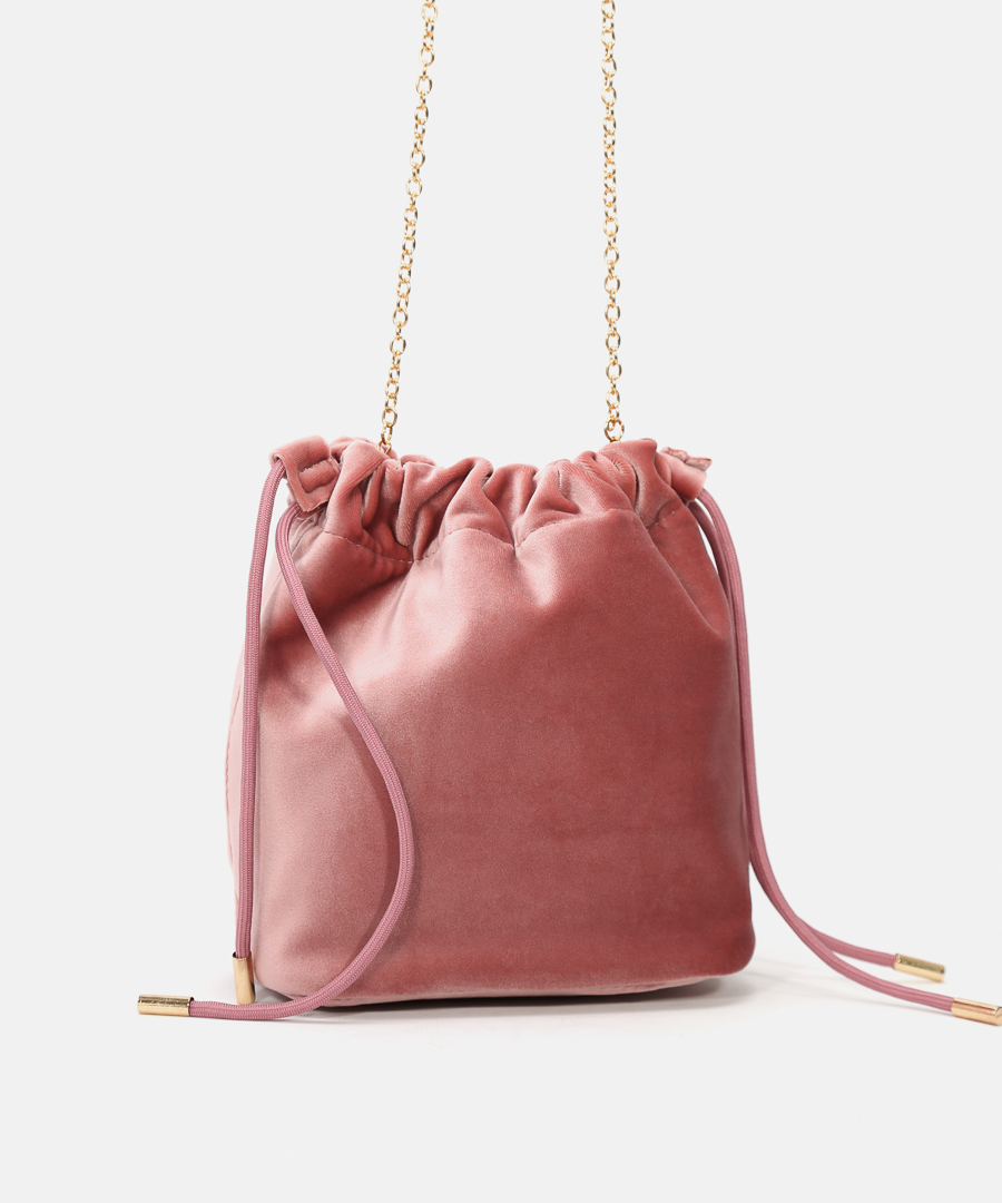 Bolso bombonera terciopelo image number null